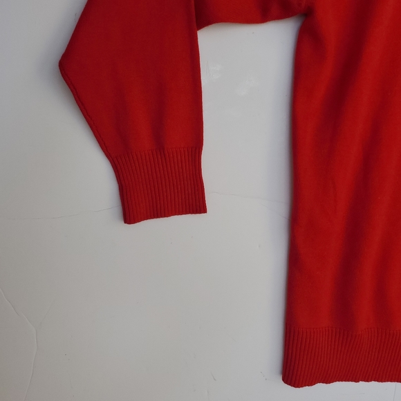 Bob Mackie Vintage Wearable Art Sequined Cut Out Sweater XL - Picture 8 of 15